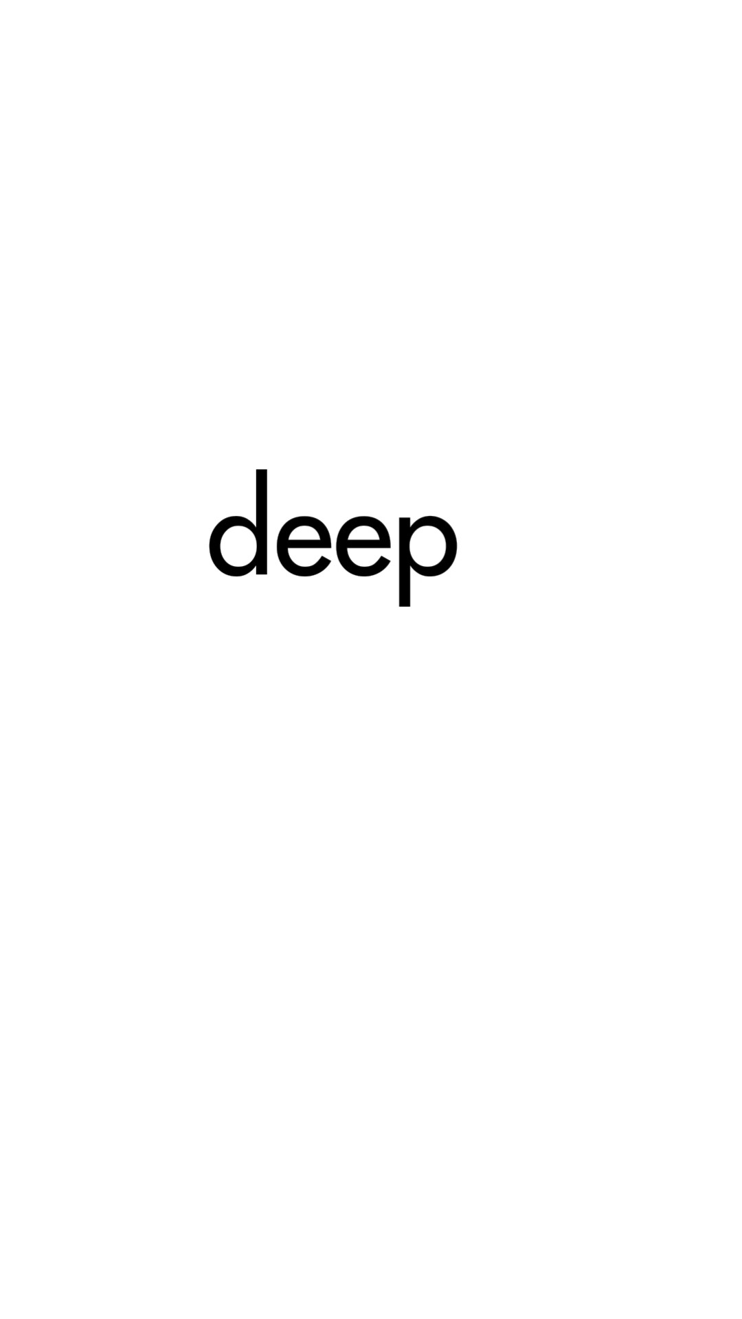 deep