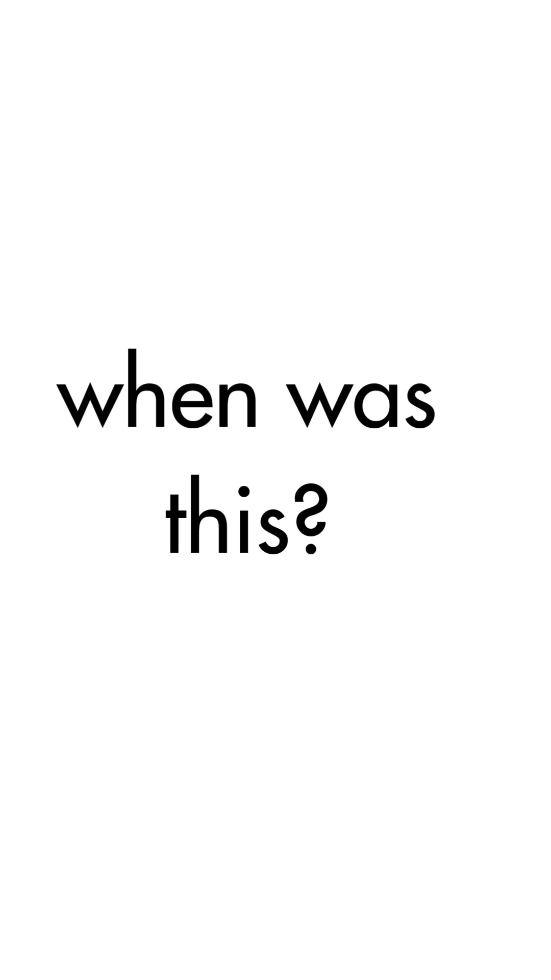idk